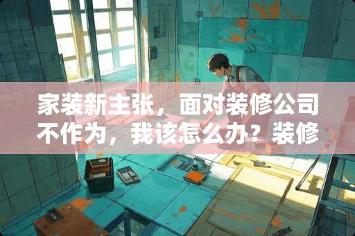 家装新主张，面对装修公司不作为，我该怎么办？装修公司不管怎么办