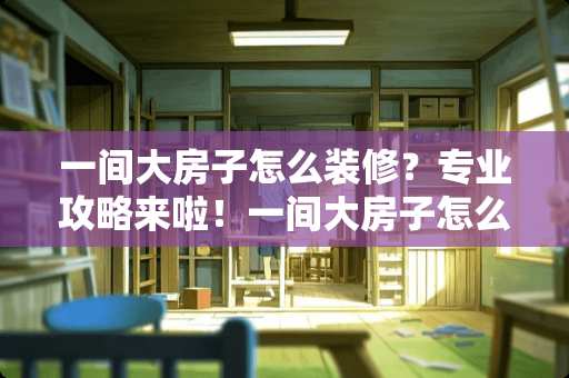 一间大房子怎么装修？专业攻略来啦！一间大房子怎么装修