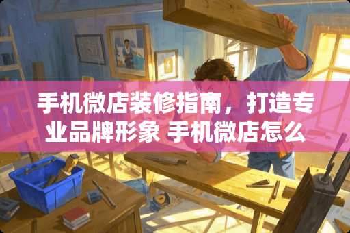 手机微店装修指南，打造专业品牌形象 手机微店怎么装修
