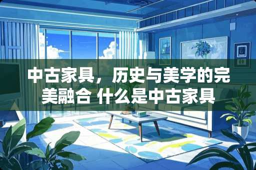 中古家具，历史与美学的完美融合 什么是中古家具