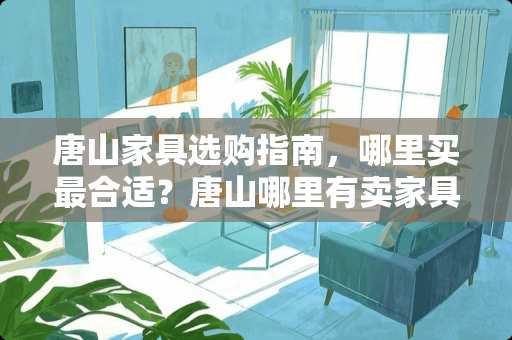 唐山家具选购指南，哪里买最合适？唐山哪里有卖家具的