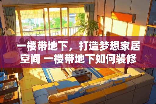 一楼带地下，打造梦想家居空间 一楼带地下如何装修