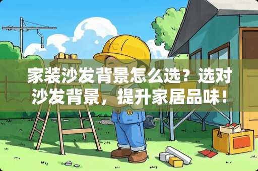 家装沙发背景怎么选？选对沙发背景，提升家居品味！装修沙发背景怎么选