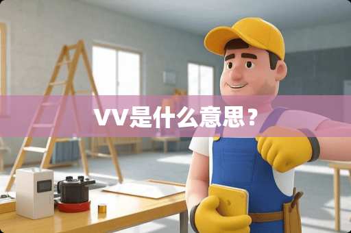 VV是什么意思？