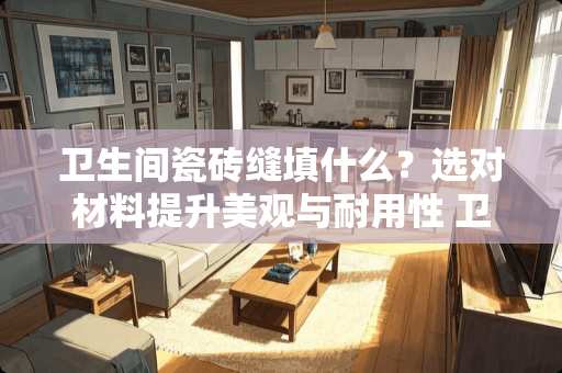 卫生间瓷砖缝填什么？选对材料提升美观与耐用性 卫生间瓷砖缝填什么