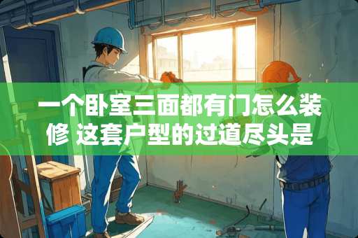 一个卧室三面都有门怎么装修 这套户型的过道尽头是主卧的门，怎么改才好呢