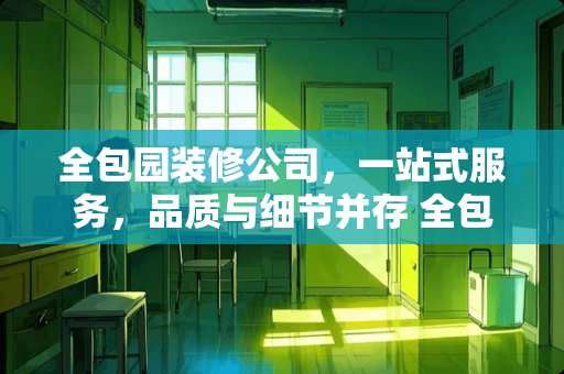全包园装修公司，一站式服务，品质与细节并存 全包园装修公司怎么样