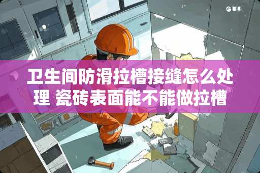 卫生间防滑拉槽接缝怎么处理 瓷砖表面能不能做拉槽