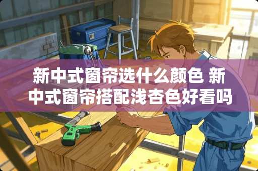 新中式窗帘选什么颜色 新中式窗帘搭配浅杏色好看吗