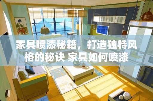 家具喷漆秘籍，打造独特风格的秘诀 家具如何喷漆