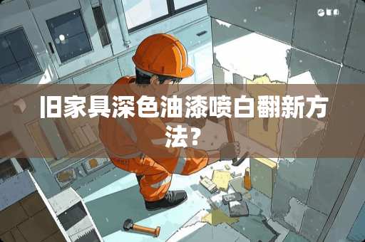 旧家具深色油漆喷白翻新方法？