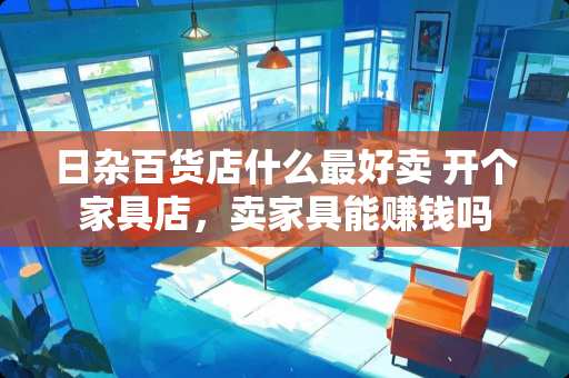 日杂百货店什么最好卖 开个家具店，卖家具能赚钱吗