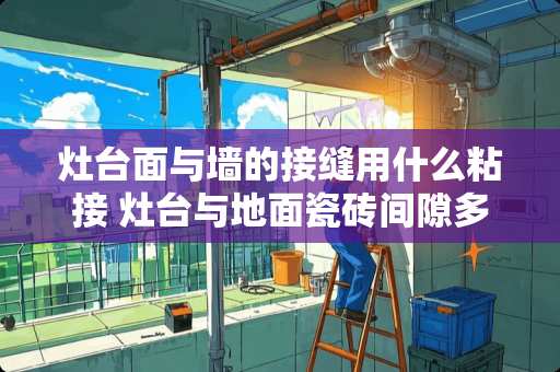 灶台面与墙的接缝用什么粘接 灶台与地面瓷砖间隙多少