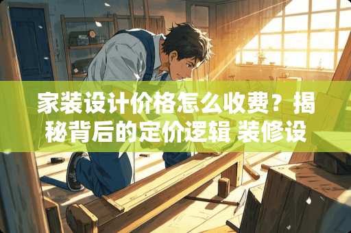 家装设计价格怎么收费？揭秘背后的定价逻辑 装修设计价格怎么收费