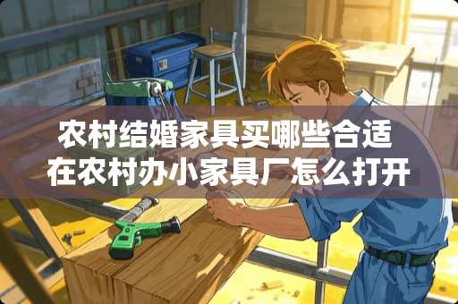 农村结婚家具买哪些合适 在农村办小家具厂怎么打开销路