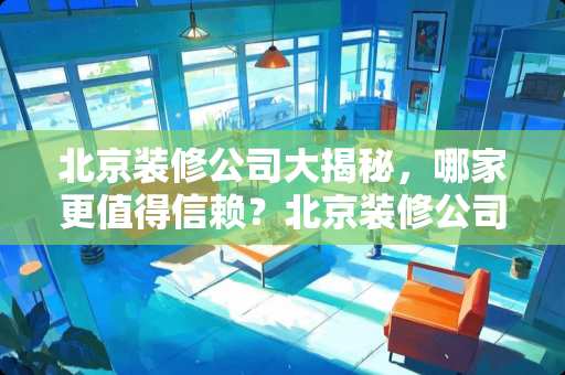 北京装修公司大揭秘，哪家更值得信赖？北京装修公司哪些