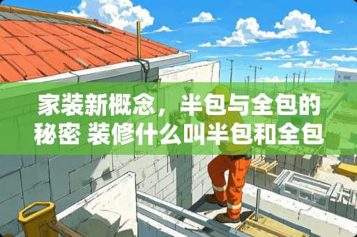 家装新概念，半包与全包的秘密 装修什么叫半包和全包