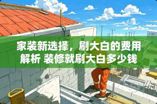 家装新选择，刷大白的费用解析 装修就刷大白多少钱