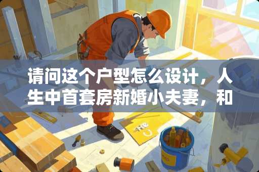 请问这个户型怎么设计，人生中首套房新婚小夫妻，和父母分开住 卧室套间如何分开装修