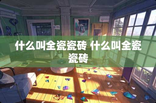 什么叫全瓷瓷砖 什么叫全瓷瓷砖