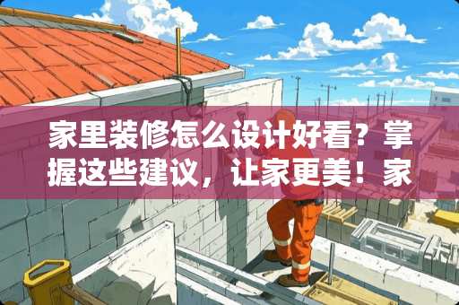 家里装修怎么设计好看？掌握这些建议，让家更美！家里装修怎么设计好看