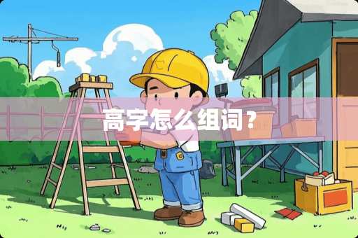 高字怎么组词？
