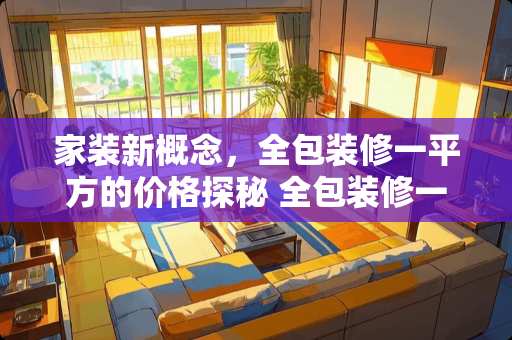家装新概念，全包装修一平方的价格探秘 全包装修一平方多少钱