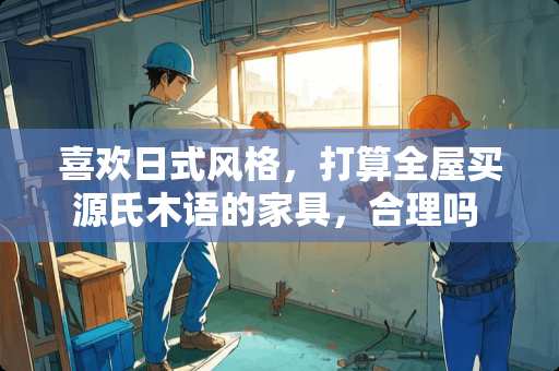喜欢日式风格，打算全屋买源氏木语的家具，合理吗 日本旧家具处理费