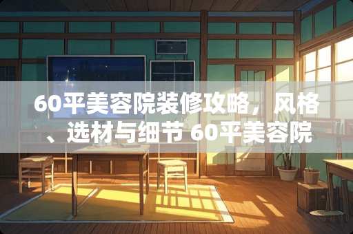 60平美容院装修攻略，风格、选材与细节 60平美容院怎么装修