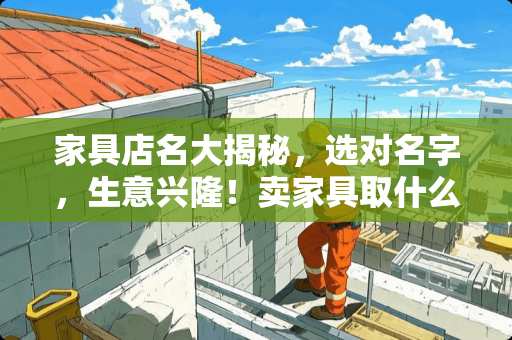 家具店名大揭秘，选对名字，生意兴隆！卖家具取什么店名好