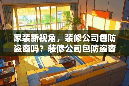 家装新视角，装修公司包防盗窗吗？装修公司包防盗窗吗
