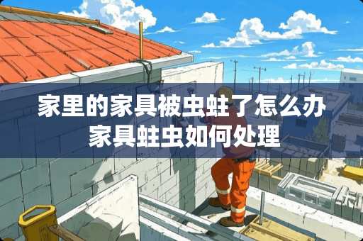 家里的家具被虫蛀了怎么办 家具蛀虫如何处理