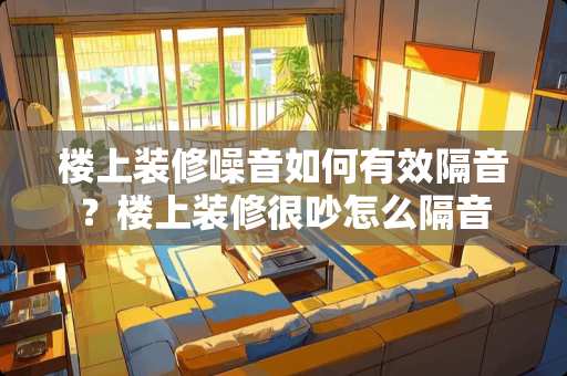 楼上装修噪音如何有效隔音?楼上装修很吵怎么隔音 楼上装修噪音如何有效隔音?楼上装修很吵怎么隔音