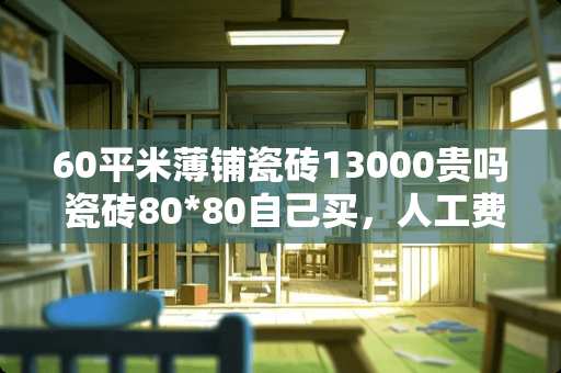 60平米薄铺瓷砖13000贵吗 瓷砖80*80自己买，人工费220一个平方？到底能忽悠谁