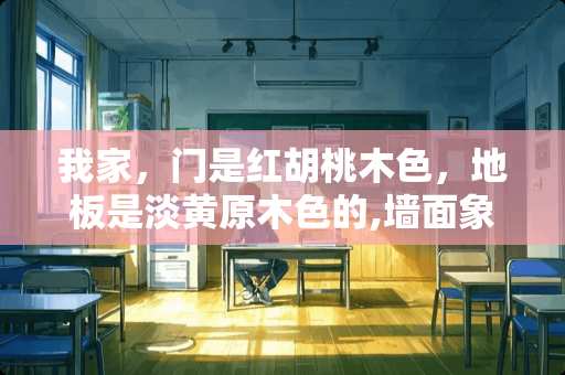 我家，门是红胡桃木色，地板是淡黄原木色的,墙面象牙色,家具和沙发怎么搭配吗？谢谢 象牙白家具配什么地板