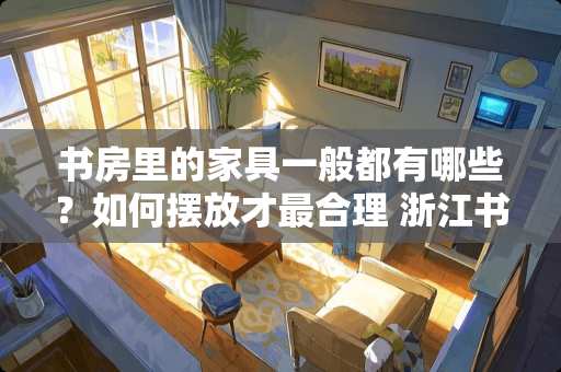 书房里的家具一般都有哪些？如何摆放才最合理 浙江书房家具怎么挑选