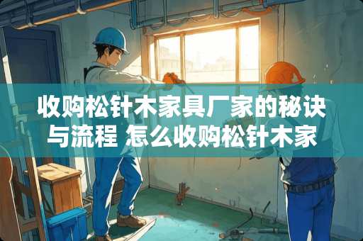 收购松针木家具厂家的秘诀与流程 怎么收购松针木家具厂家