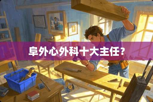 阜外心外科十大主任？