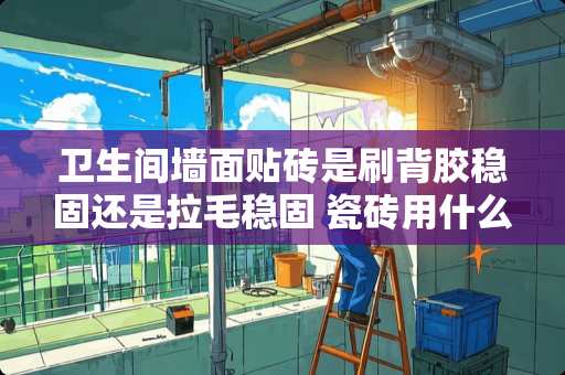 卫生间墙面贴砖是刷背胶稳固还是拉毛稳固 瓷砖用什么胶粘最牢固