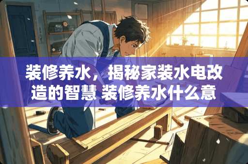 装修养水，揭秘家装水电改造的智慧 装修养水什么意思