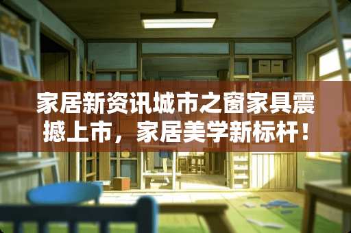 家居新资讯城市之窗家具震撼上市，家居美学新标杆！城市之窗家具上市了吗