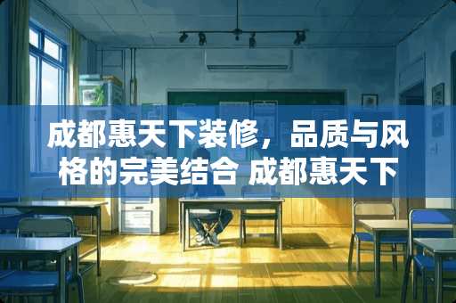 成都惠天下装修，品质与风格的完美结合 成都惠天下装修怎么样