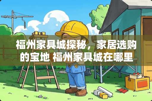 福州家具城探秘，家居选购的宝地 福州家具城在哪里
