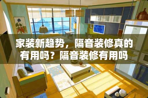 家装新趋势，隔音装修真的有用吗？隔音装修有用吗