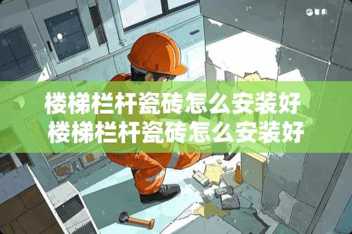 楼梯栏杆瓷砖怎么安装好 楼梯栏杆瓷砖怎么安装好