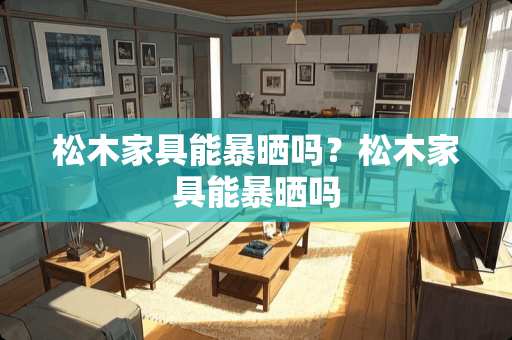 松木家具能暴晒吗？松木家具能暴晒吗