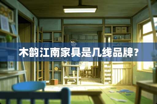 木韵江南家具是几线品牌？