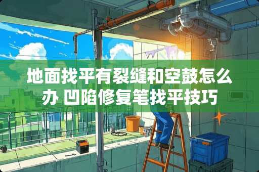 地面找平有裂缝和空鼓怎么办 凹陷修复笔找平技巧