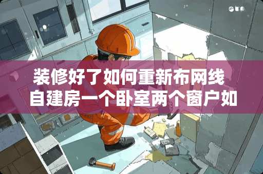 装修好了如何重新布网线 自建房一个卧室两个窗户如何装修