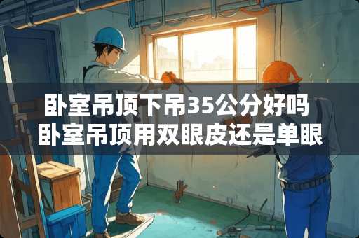 卧室吊顶下吊35公分好吗 卧室吊顶用双眼皮还是单眼皮好